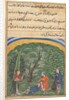 Page from Tales of a Parrot: second night: The sentinel in the employ?, c1560 by Unknown