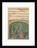 Page from Tales of a Parrot: second night: The sentinel in the employ?, c1560 by Unknown