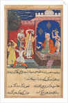 Page from Tales of a Parrot: Seventeenth night: The false Mansur…, c. 1560 by Unknown