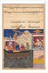 Page from Tales of a Parrot: Seventeenth night: The merchant…, c. 1560 by Unknown