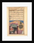 Page from Tales of a Parrot: Seventh night: The Brahman gambler sees…, c. 1560 by Unknown