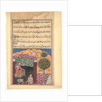 Page from Tales of a Parrot: Seventh night: The Brahman gambler sees…, c. 1560 by Unknown
