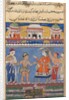 Page from Tales of a Parrot: Seventh night: the darwish brings the King…, c. 1560 by Unknown