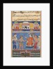 Page from Tales of a Parrot: Seventh night: the darwish brings the King…, c. 1560 by Unknown