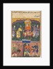 Page from Tales of a Parrot: Seventh night: The vizier dissuades the king…, c. 1560 by Unknown