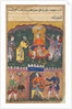 Page from Tales of a Parrot: Seventh night: The vizier dissuades the king…, c. 1560 by Unknown