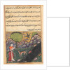Page from Tales of a Parrot: Sixteenth night: The daughter-in-law…, c. 1560 by Unknown