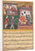 Page from Tales of a Parrot: Third night: The goldsmith judged; the bear cubs…, c. 156 by Unknown