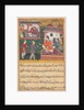 Page from Tales of a Parrot: Third night: The goldsmith judged; the bear cubs…, c. 156 by Unknown
