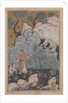 Page from Tales of a Parrot: Thirtieth night: A woman with two children…, c. 1560 by Unknown