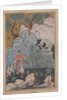 Page from Tales of a Parrot: Thirtieth night: A woman with two children…, c. 1560 by Unknown