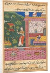 Page from Tales of a Parrot: Thirtieth night: The parrot addresses Khujasta…, c. 1560 by Unknown