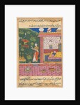 Page from Tales of a Parrot: Thirtieth night: The parrot addresses Khujasta…, c. 1560 by Unknown