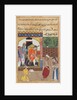 Page from Tales of a Parrot: Thirty-fifth night: The magician, disguised…, c. 1560 by Unknown