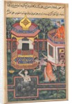 Page from Tales of a Parrot: Thirty-fifth night: The son of the king of Babylon?, c. 156 by Unknown