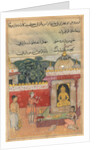 Page from Tales of a Parrot: Thirty-fourth night: The Raja?s son vows…, c. 1560 by Unknown