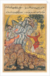 Page from Tales of a Parrot: Thirty-fourth night: The third suitor…, c. 1560 by Unknown