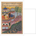 Page from Tales of a Parrot: Thirty-ninth night: The painting made by…, c. 1560 by Unknown