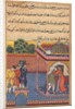 Page from Tales of a Parrot: Thirty-second night: Khurshid reunited…, c. 1560 by Unknown