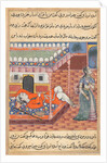Page from Tales of a Parrot: Thirty-sixth night: The king dreams of a lady…, c. 1560 by Unknown