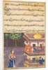 Page from Tales of a Parrot: Thirty-sixth night: The king of Babylon…, c. 1560 by Unknown