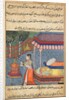 Page from Tales of a Parrot: Thirty-sixth night: The parrot addresses Khujasta…, c. 15 by Unknown