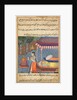 Page from Tales of a Parrot: Thirty-sixth night: The parrot addresses Khujasta…, c. 15 by Unknown