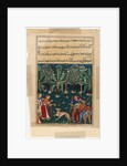 Page from Tales of a Parrot: Twelfth night: The merchant?s daughter…, c. 1560 by Unknown