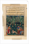 Page from Tales of a Parrot: Twelfth night: The merchant?s daughter…, c. 1560 by Unknown
