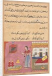 Page from Tales of a Parrot: Twentieth night: The parrot addresses…, c. 1560 by Unknown