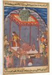 Page from Tales of a Parrot: Twenty-fifth night: The destitute Mukhtar…, c. 1560 by Unknown