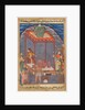 Page from Tales of a Parrot: Twenty-fifth night: The destitute Mukhtar…, c. 1560 by Unknown