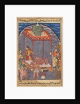 Page from Tales of a Parrot: Twenty-fifth night: The destitute Mukhtar…, c. 1560 by Unknown