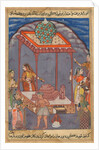Page from Tales of a Parrot: Twenty-fifth night: The destitute Mukhtar…, c. 1560 by Unknown
