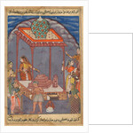 Page from Tales of a Parrot: Twenty-fifth night: The destitute Mukhtar…, c. 1560 by Unknown