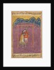 Page from Tales of a Parrot: Twenty-fifth night: The lover of Hamnaz…, c. 1560 by Unknown