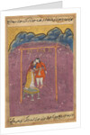 Page from Tales of a Parrot: Twenty-fifth night: The lover of Hamnaz…, c. 1560 by Unknown