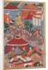 Page from Tales of a Parrot: Twenty-fourth night: Bashir confides his love?, c. 1560 by Unknown