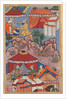 Page from Tales of a Parrot: Twenty-fourth night: Bashir confides his love?, c. 1560 by Unknown