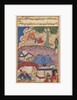Page from Tales of a Parrot: Twenty-fourth night: Habbaza meets Bashir?, c. 1560 by Unknown