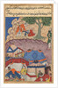 Page from Tales of a Parrot: Twenty-fourth night: Habbaza meets Bashir?, c. 1560 by Unknown