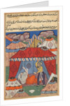 Page from Tales of a Parrot: Twenty-fourth night: The disguised Arab…, c. 1560 by Unknown