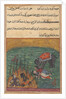 Page from Tales of a Parrot: Twenty-second night: As punishment…, c. 1560 by Unknown