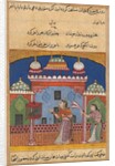 Page from Tales of a Parrot: Twenty-second night: The parrot addresses…, c. 1560 by Unknown