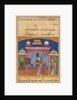 Page from Tales of a Parrot: Twenty-second night: The parrot addresses…, c. 1560 by Unknown