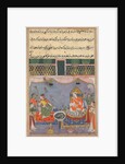 Page from Tales of a Parrot: Twenty-third night: Kamjuy…, c. 1560 by Unknown