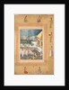 Page from the Late Shah Jahan Album: Harem Night-Bathing Scene, c. 1653 by Unknown