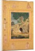 Page from the Late Shah Jahan Album: Prince and Ascetics, c. 1630 by Govardhan (attributed to)