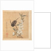 Paintings after Ancient Masters: A Bird and Peach-Blossom Branch, 1598-1652 by Chen Hongshou
