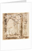 Pair of Drawings: Sketch of the Labyrinth of the Villa Pisani and Piazza San Marco…, 1773-1778 by Francesco Guardi